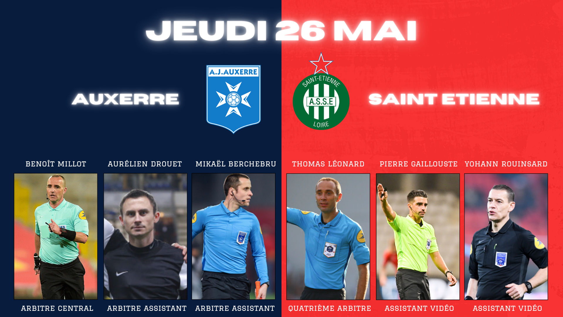 Barrages Ligue 1 - Ligue 2